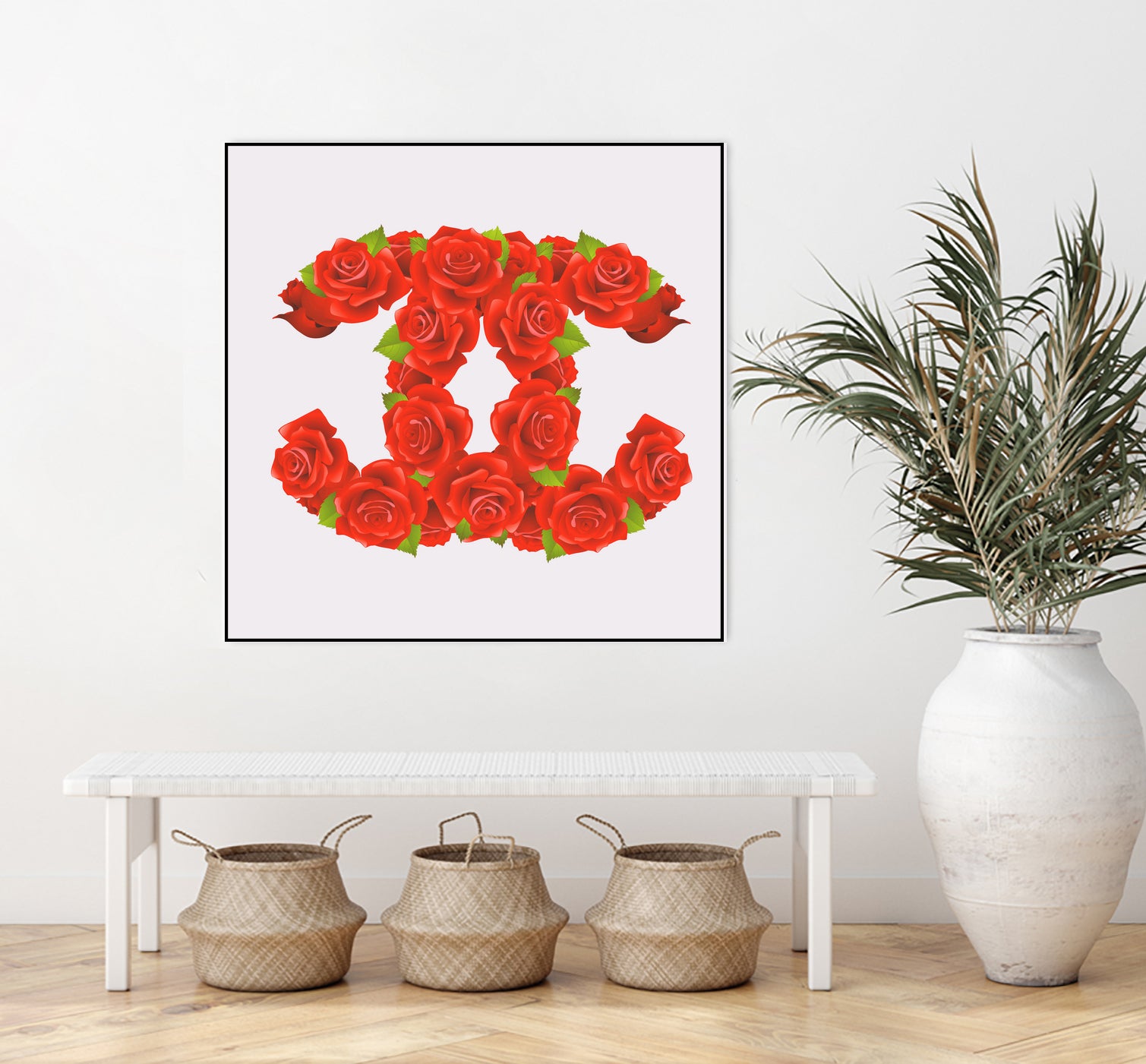 Red Roses by Sara Eshak on GIANT ART - red 3d art