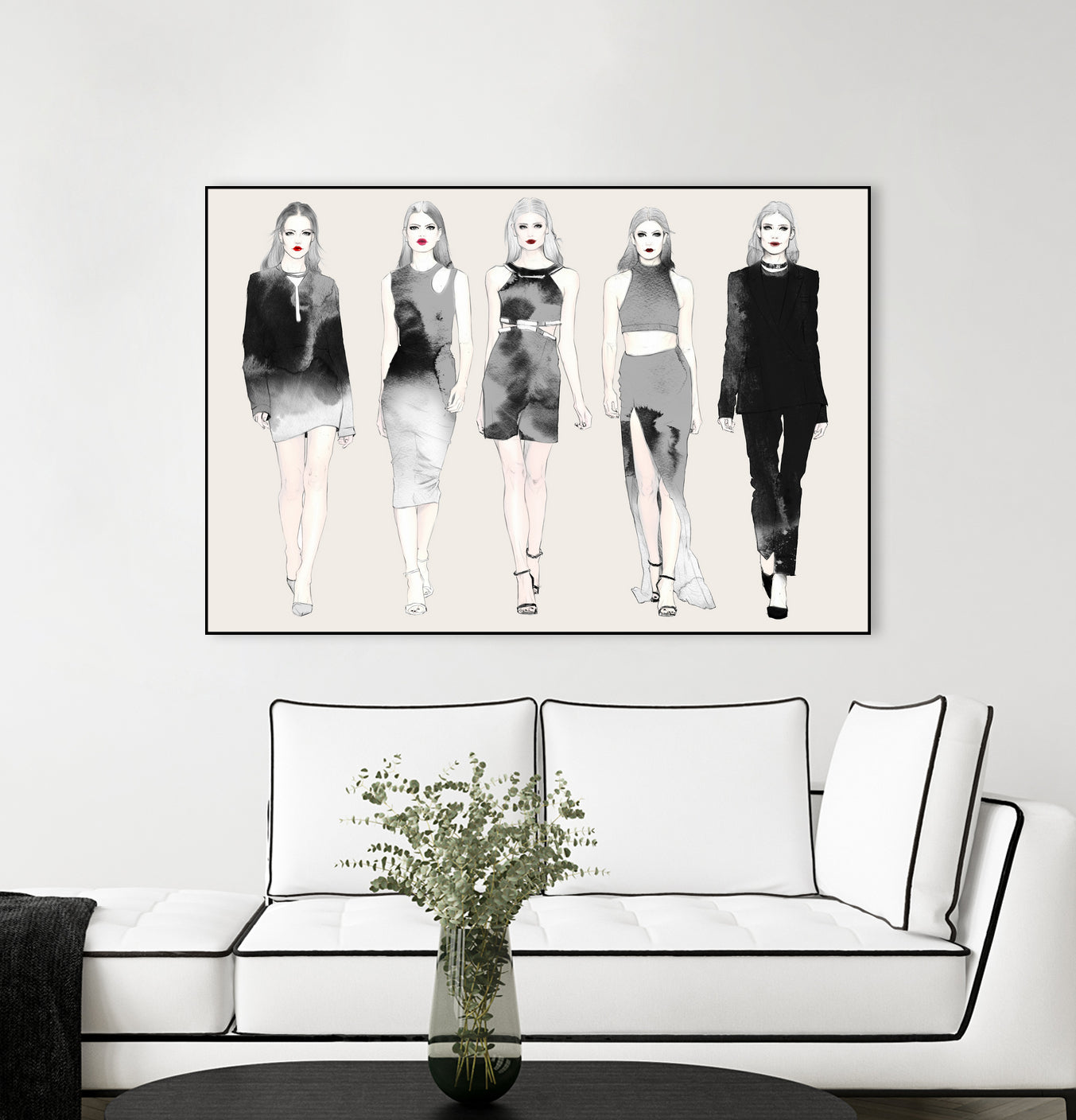 On Wednesdays We Wear Black by Sara Eshak on GIANT ART - black photo illustration