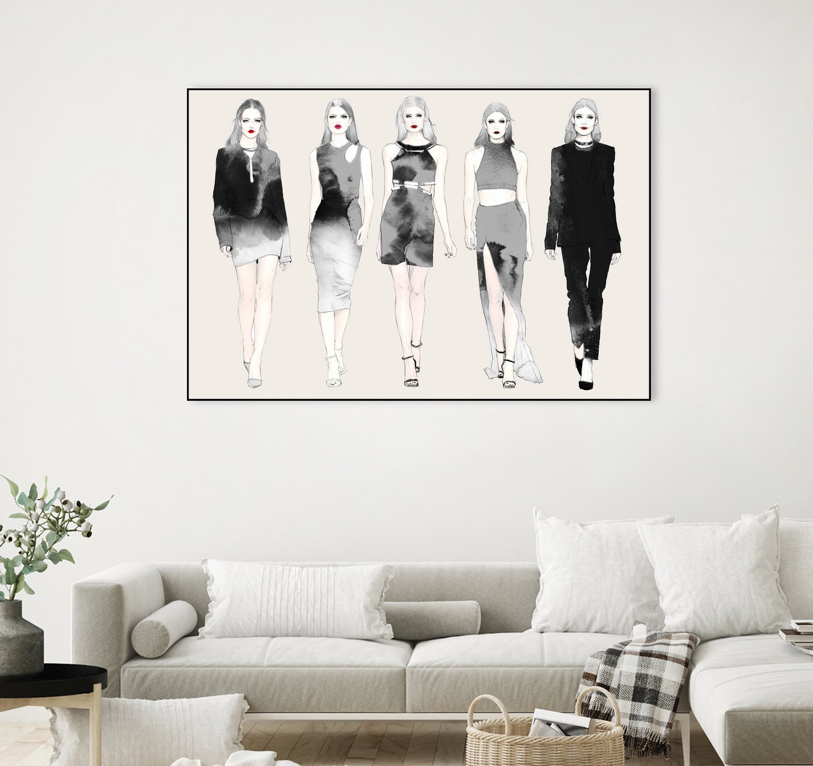 On Wednesdays We Wear Black by Sara Eshak on GIANT ART - black photo illustration