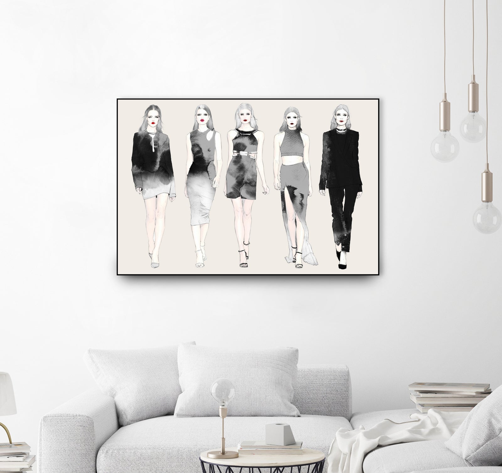 On Wednesdays We Wear Black by Sara Eshak on GIANT ART - black photo illustration