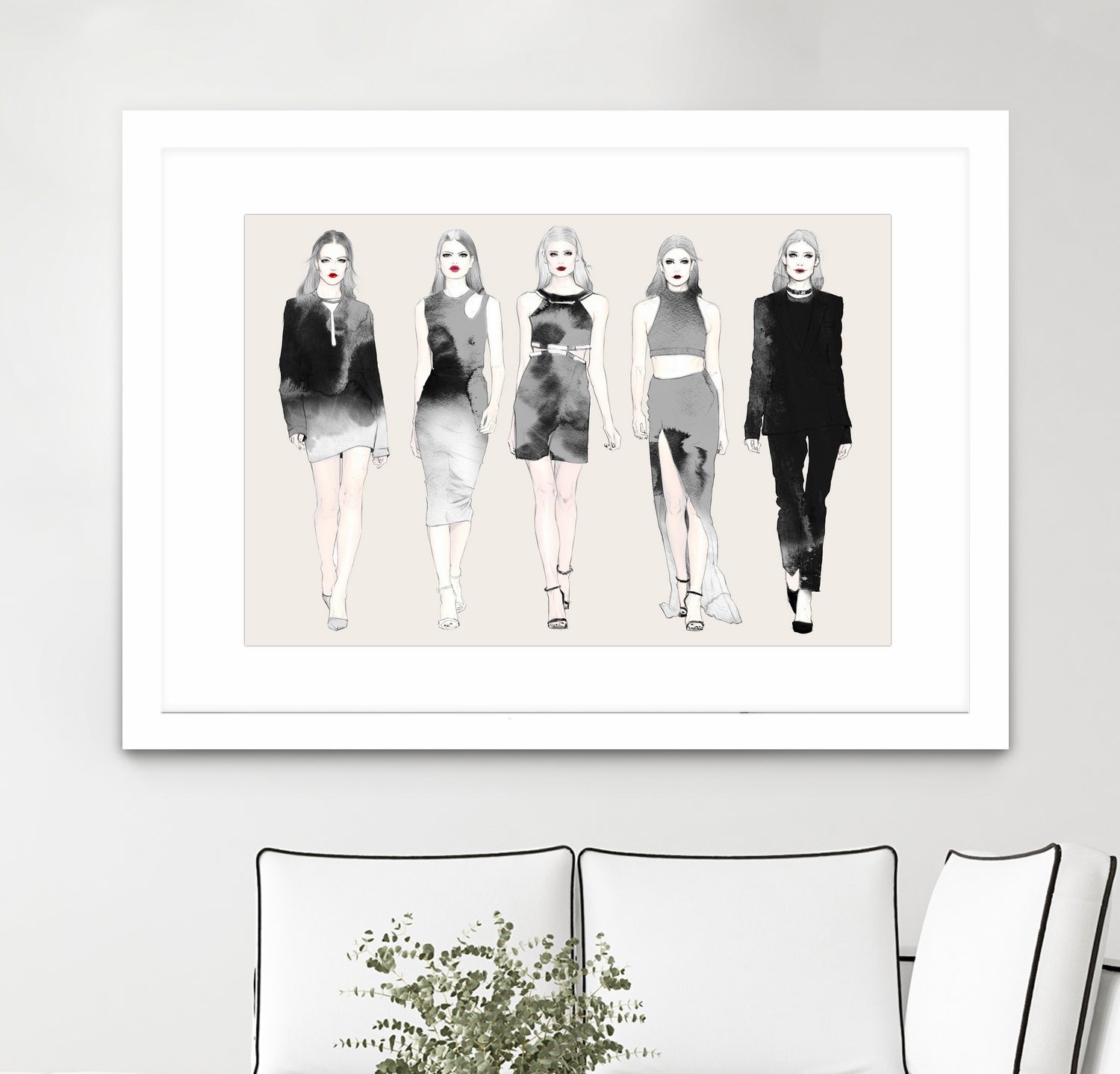 On Wednesdays We Wear Black by Sara Eshak on GIANT ART - black photo illustration