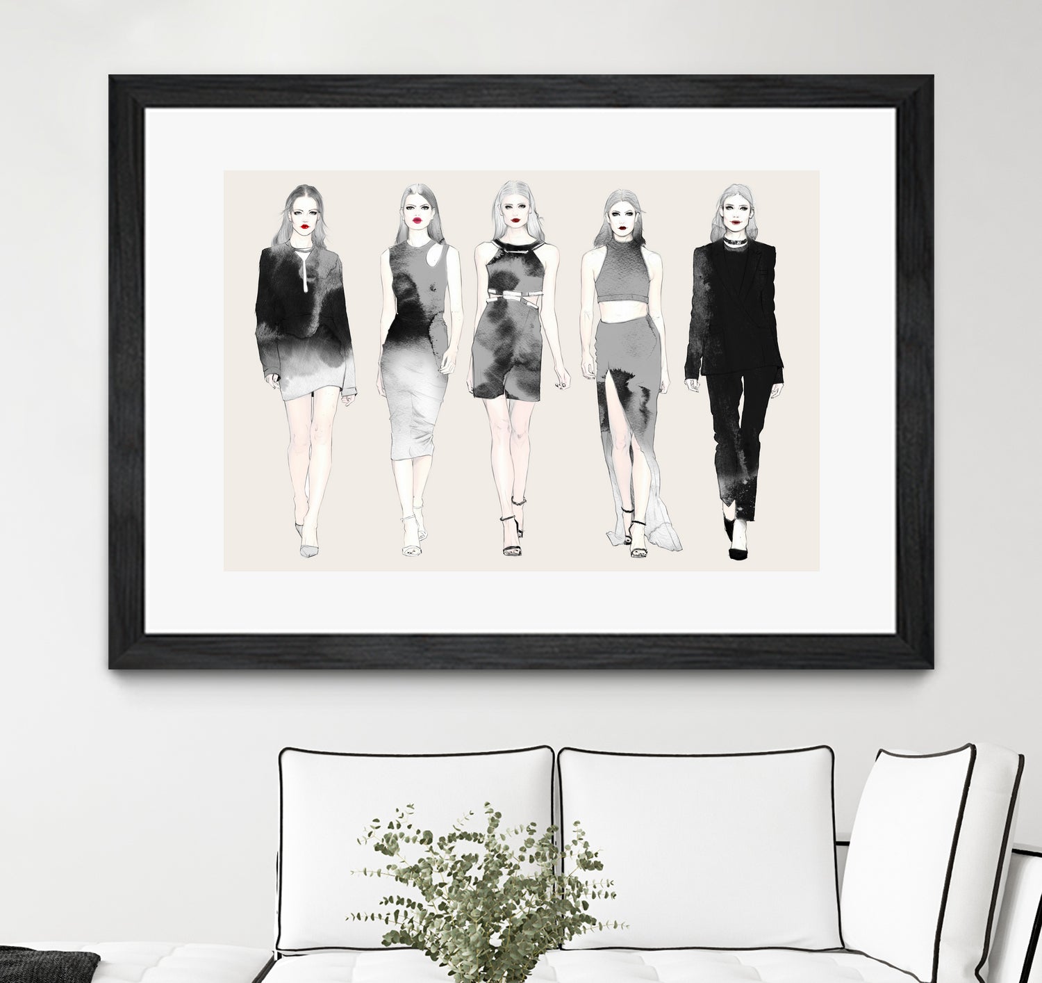 On Wednesdays We Wear Black by Sara Eshak on GIANT ART - black photo illustration