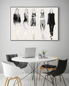 On Wednesdays We Wear Black by Sara Eshak on GIANT ART - black photo illustration