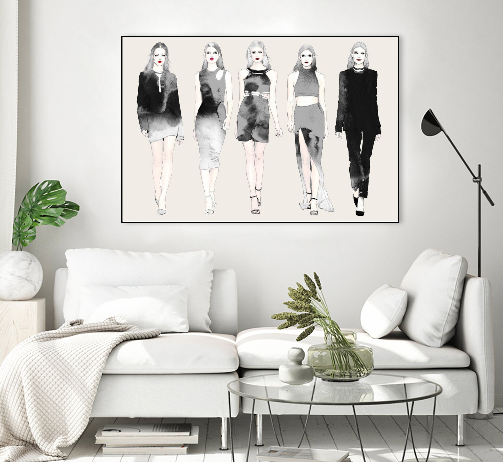 On Wednesdays We Wear Black by Sara Eshak on GIANT ART - black photo illustration