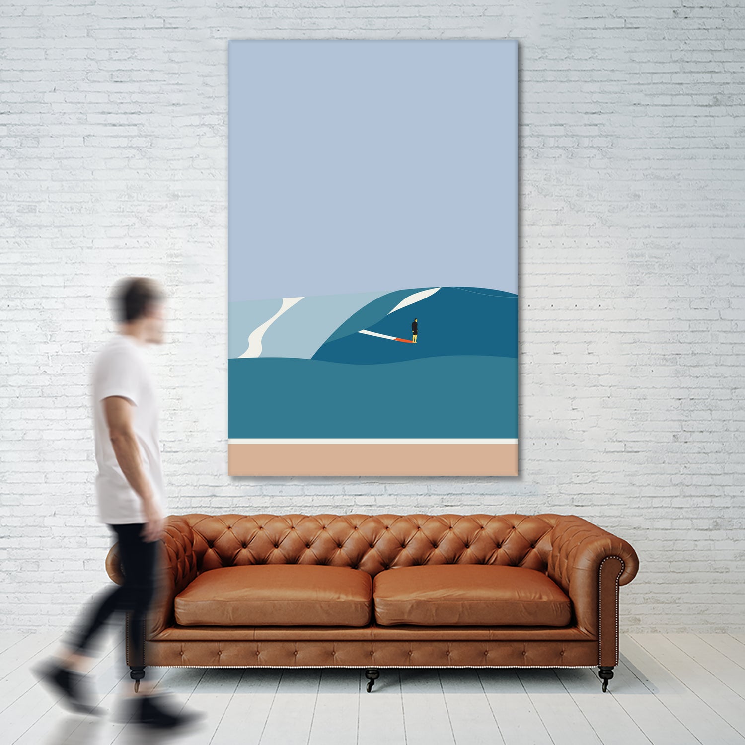 FORNOJELSE SURF No.03 by Swen Swensøn on GIANT ART - mixed media