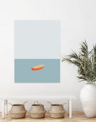 OCEAN SV�MMERE No.01 by Swen Swensøn on GIANT ART - blue digital painting