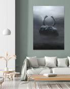 Odin by Tierno Beauregard on GIANT ART - gray digital painting