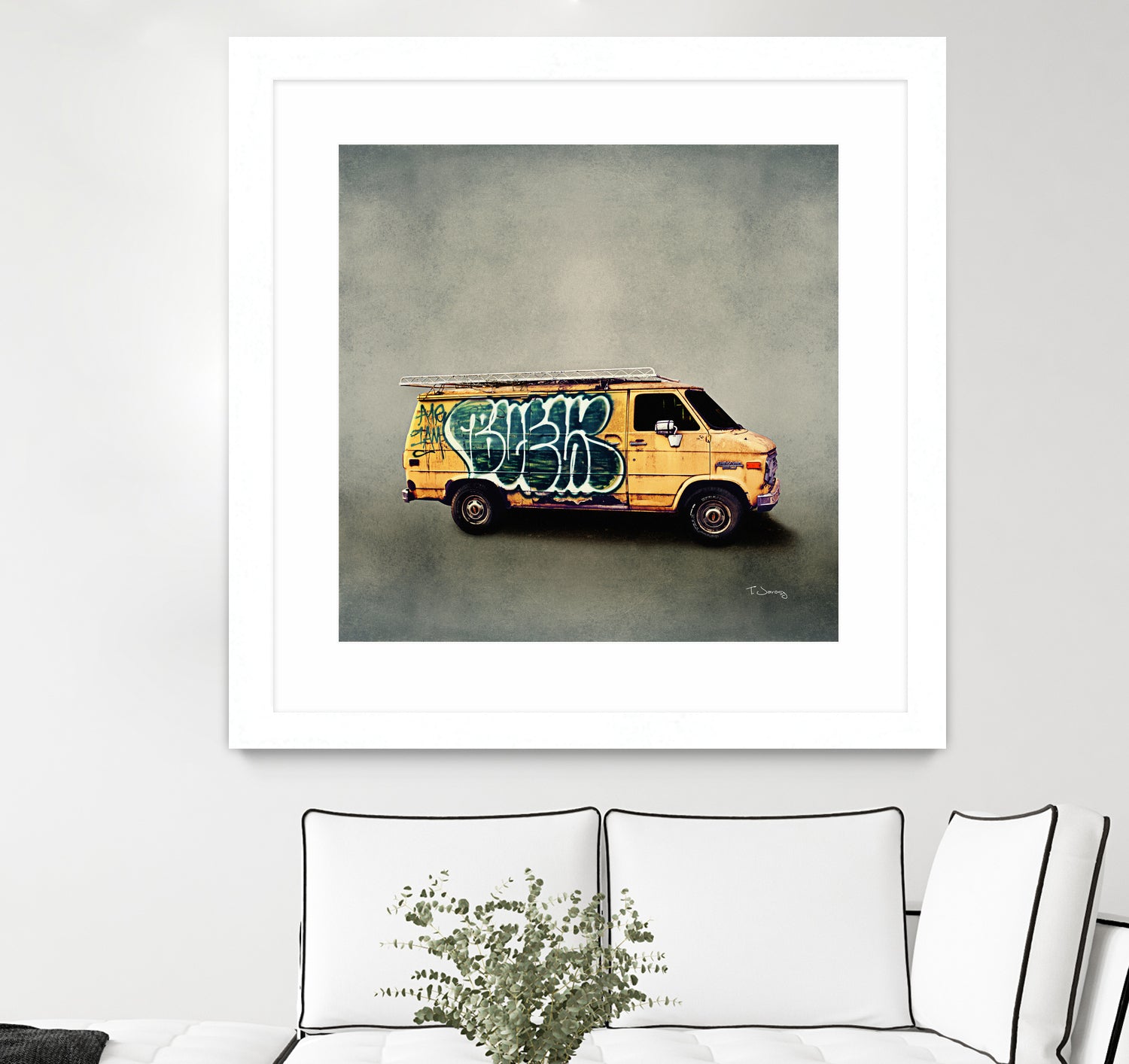 Van #8 by Tim Jarosz on GIANT ART - photo illustration