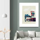 Blue Swallow Motel by Tim Jarosz on GIANT ART - photo illustration