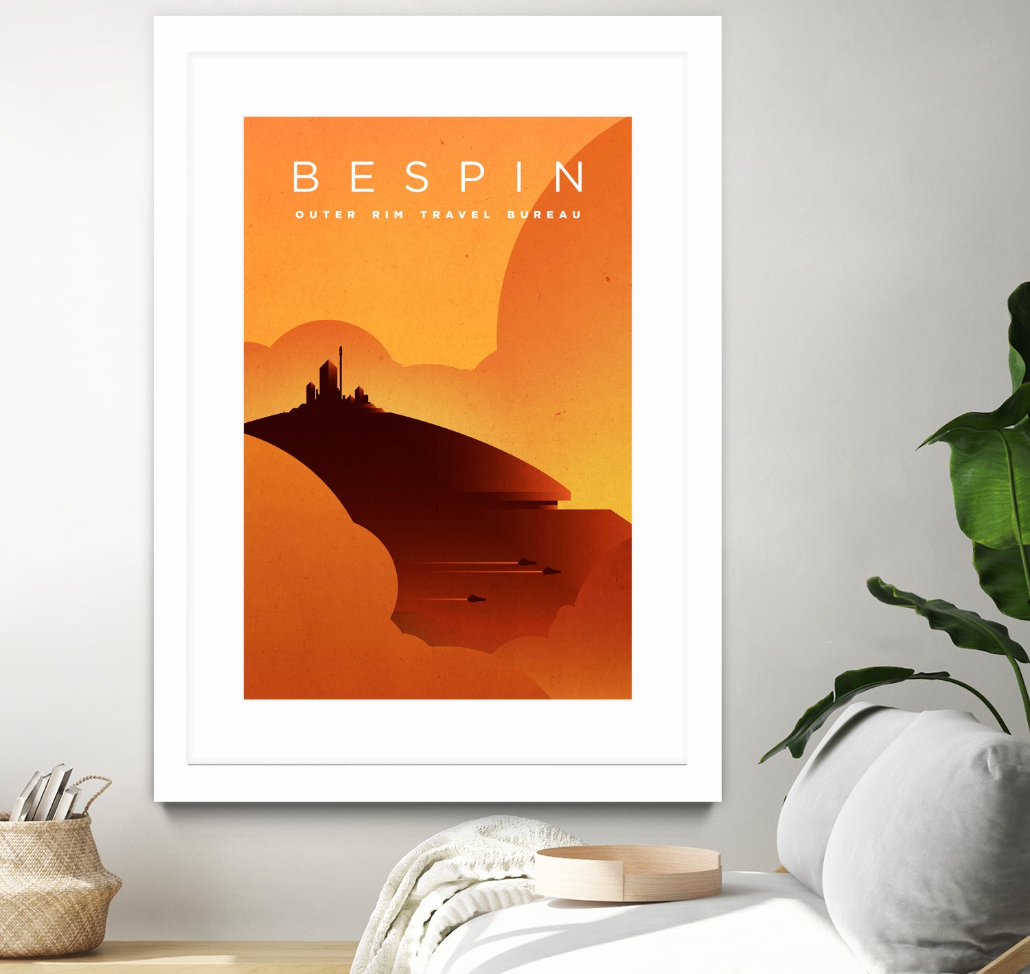 Outer Rim Travel Bureau: Bespin by Michael Mateyko on GIANT ART - typography