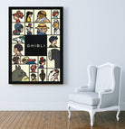 Miyazaki's Squares by Michael Mateyko on GIANT ART - character design