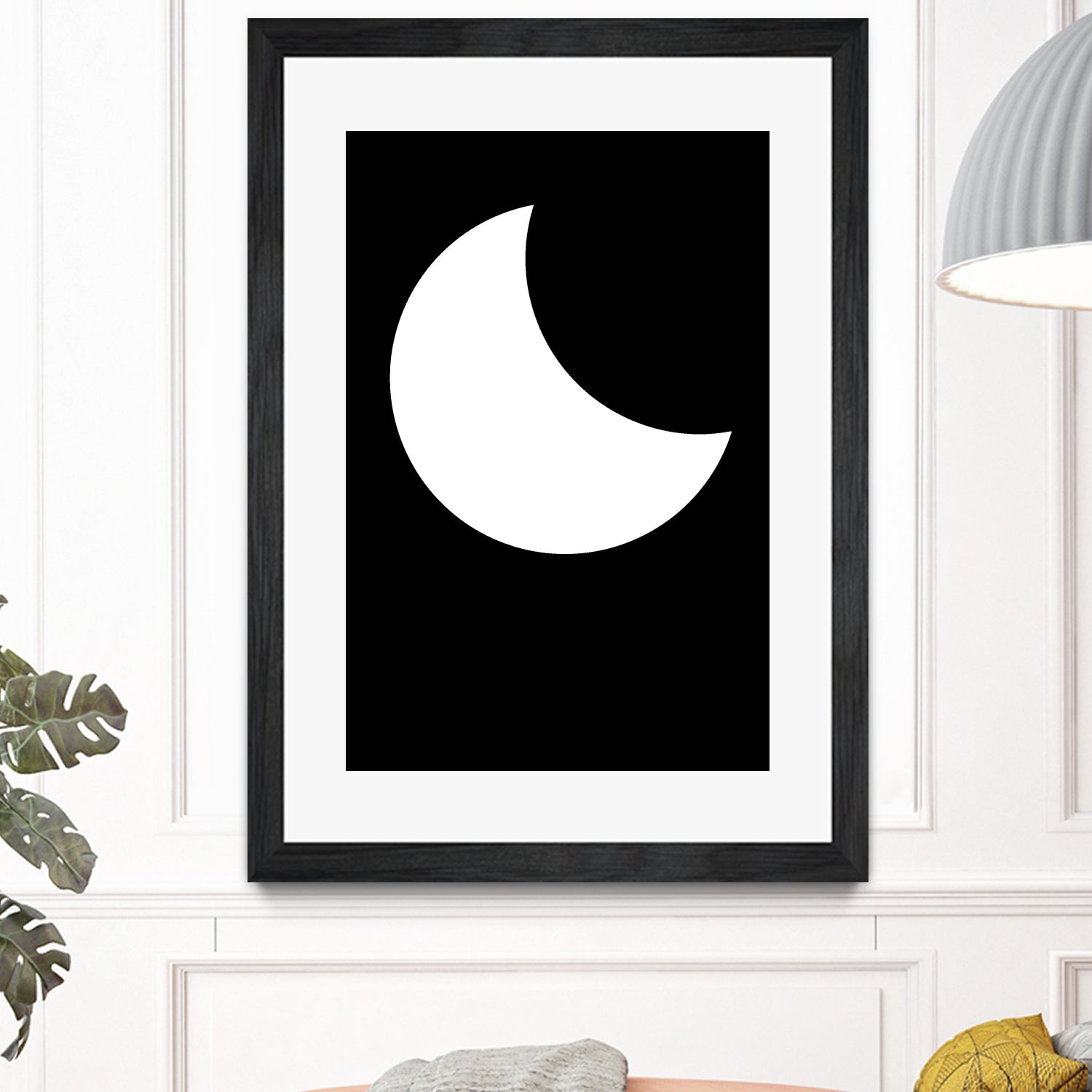 Moon by Nilesh Kulkarni on GIANT ART - white vector illustration