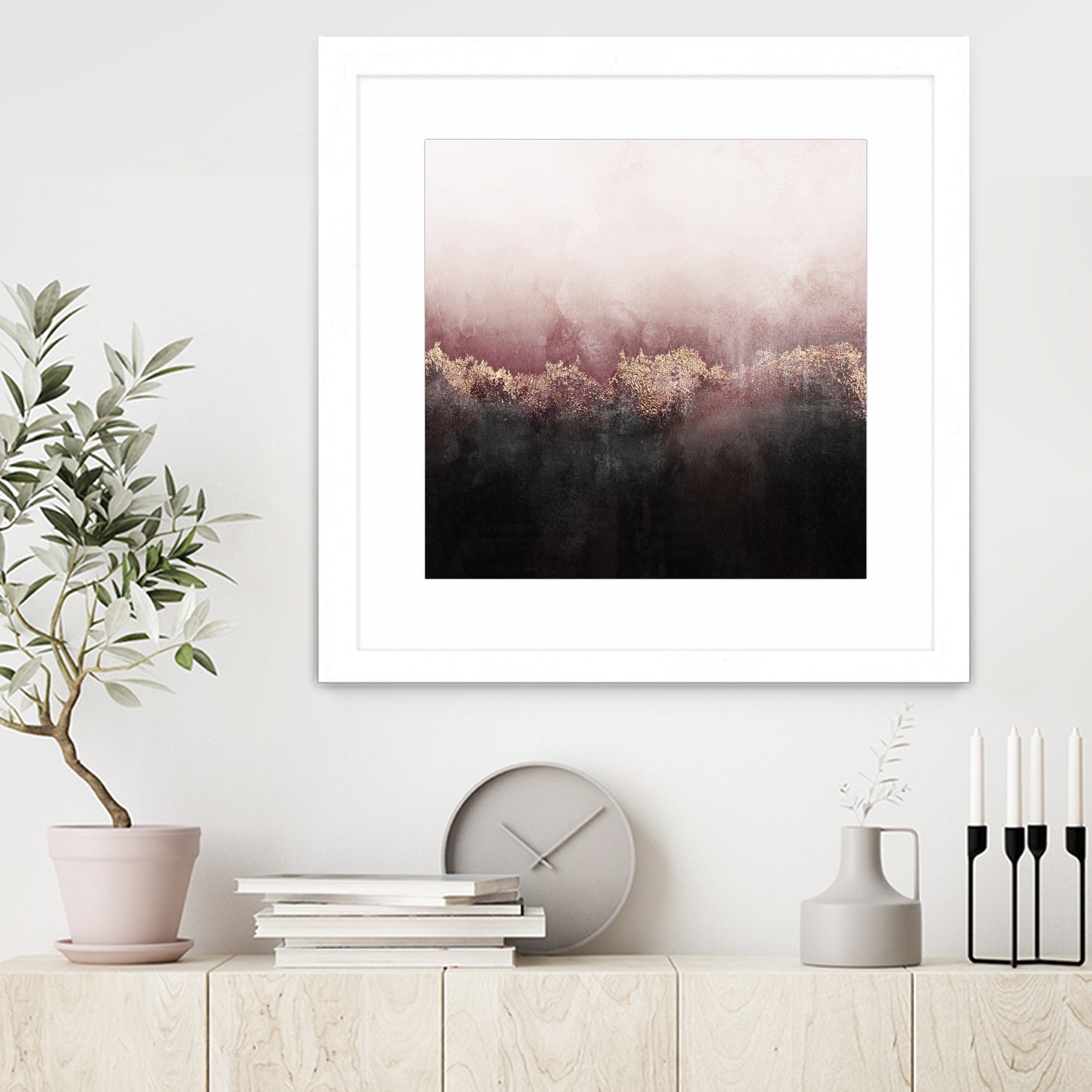 Pink Sky by Elisabeth Fredriksson on GIANT ART - pink digital painting