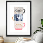 A cup of happiness by Elisabeth Fredriksson on GIANT ART - gray digital painting