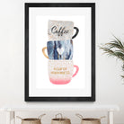 A cup of happiness by Elisabeth Fredriksson on GIANT ART - gray digital painting