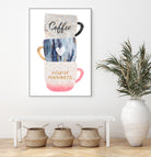 A cup of happiness by Elisabeth Fredriksson on GIANT ART - gray digital painting