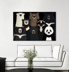 Bears of the world by Rodrigo Esparza-Salas on GIANT ART - white digital drawing