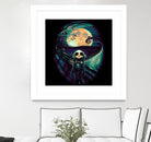 The Scream Before Christmas by Francis Mi Oza on GIANT ART - black digital painting