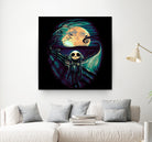 The Scream Before Christmas by Francis Mi Oza on GIANT ART - black digital painting