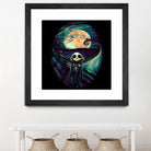 The Scream Before Christmas by Francis Mi Oza on GIANT ART - black digital painting