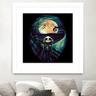 The Scream Before Christmas by Francis Mi Oza on GIANT ART - black digital painting