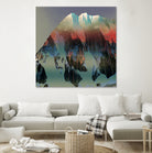 Thinking of a Place by Jamison Gish on GIANT ART - blue digital painting