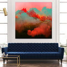 The Background World by Jamison Gish on GIANT ART - orange digital painting