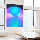 Worship 2030 by Adam Priester on GIANT ART - blue digital drawing