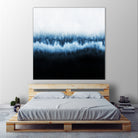 Forest Of Frost by Elisabeth Fredriksson on GIANT ART - blue digital painting