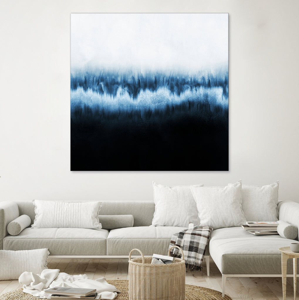 Forest Of Frost by Elisabeth Fredriksson on GIANT ART - blue digital painting