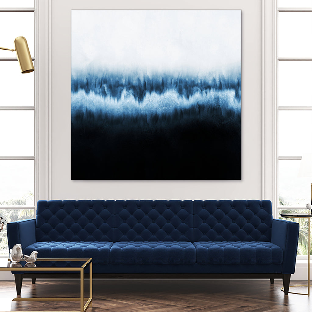 Forest Of Frost by Elisabeth Fredriksson on GIANT ART - blue digital painting