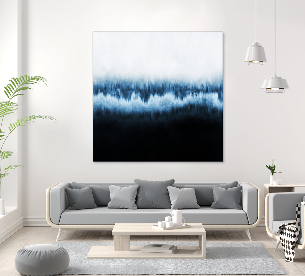 Forest Of Frost by Elisabeth Fredriksson on GIANT ART - blue digital painting