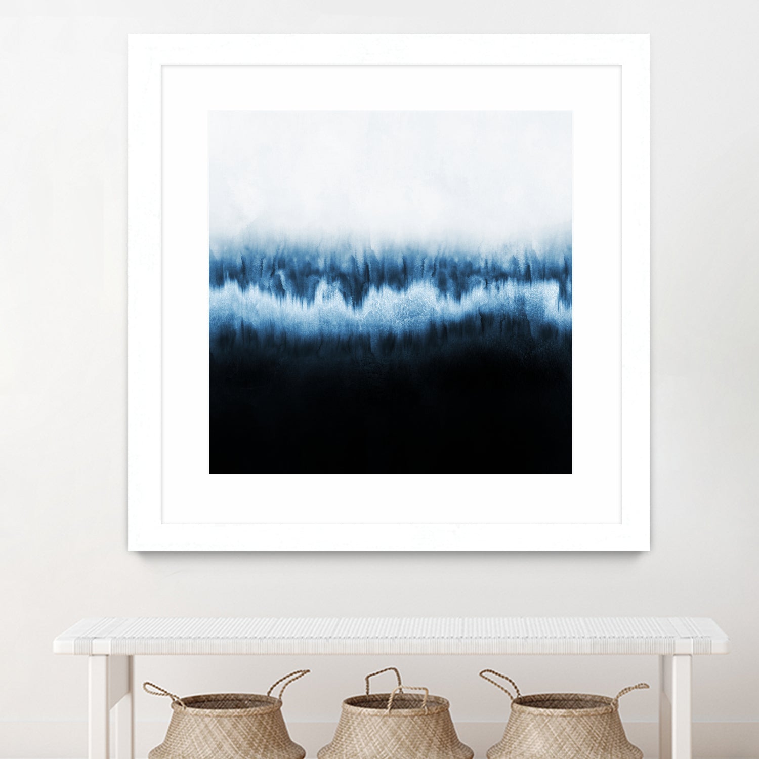 Forest Of Frost by Elisabeth Fredriksson on GIANT ART - blue digital painting