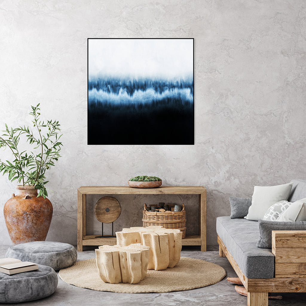 Forest Of Frost by Elisabeth Fredriksson on GIANT ART - blue digital painting