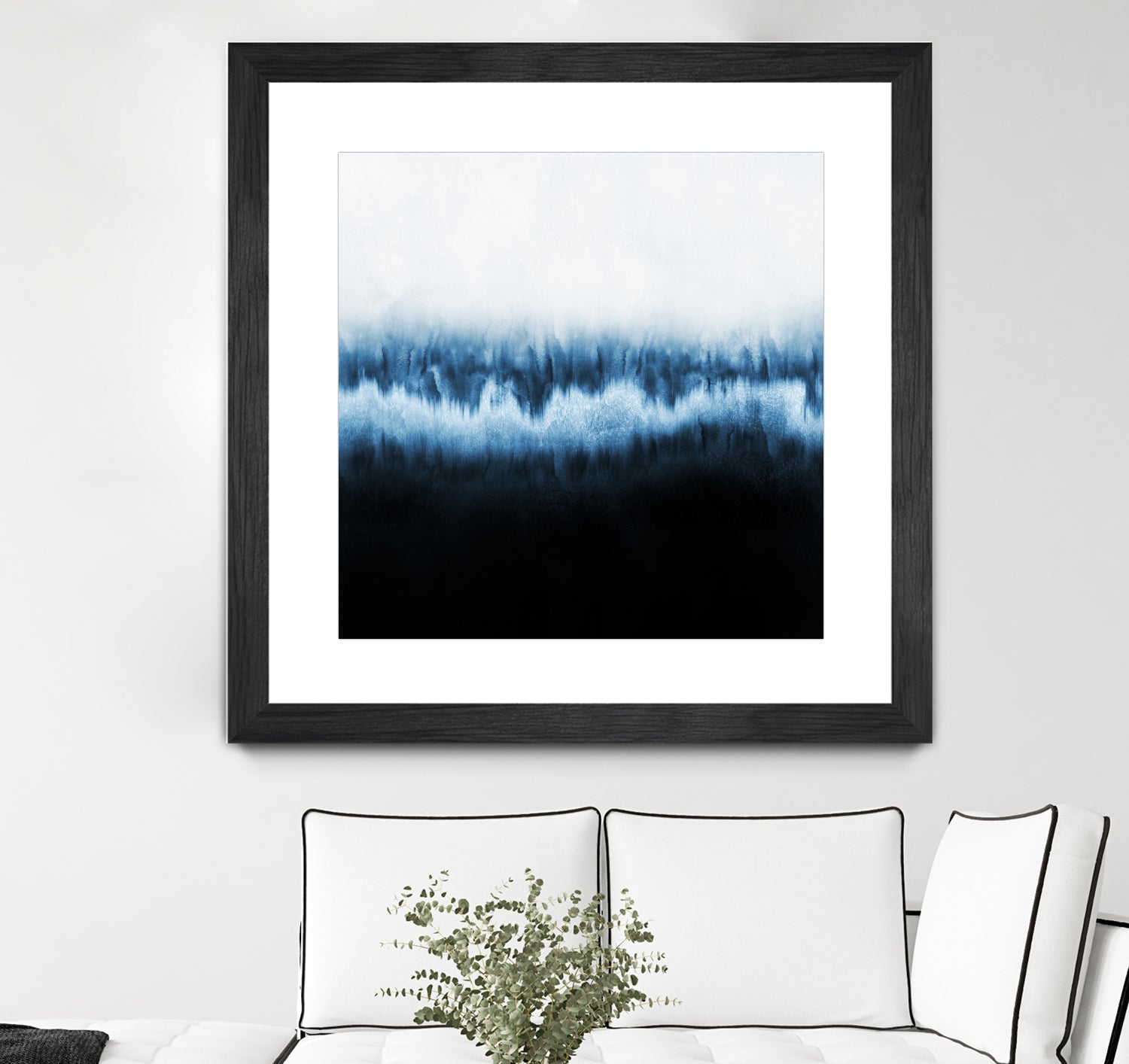 Forest Of Frost by Elisabeth Fredriksson on GIANT ART - blue digital painting