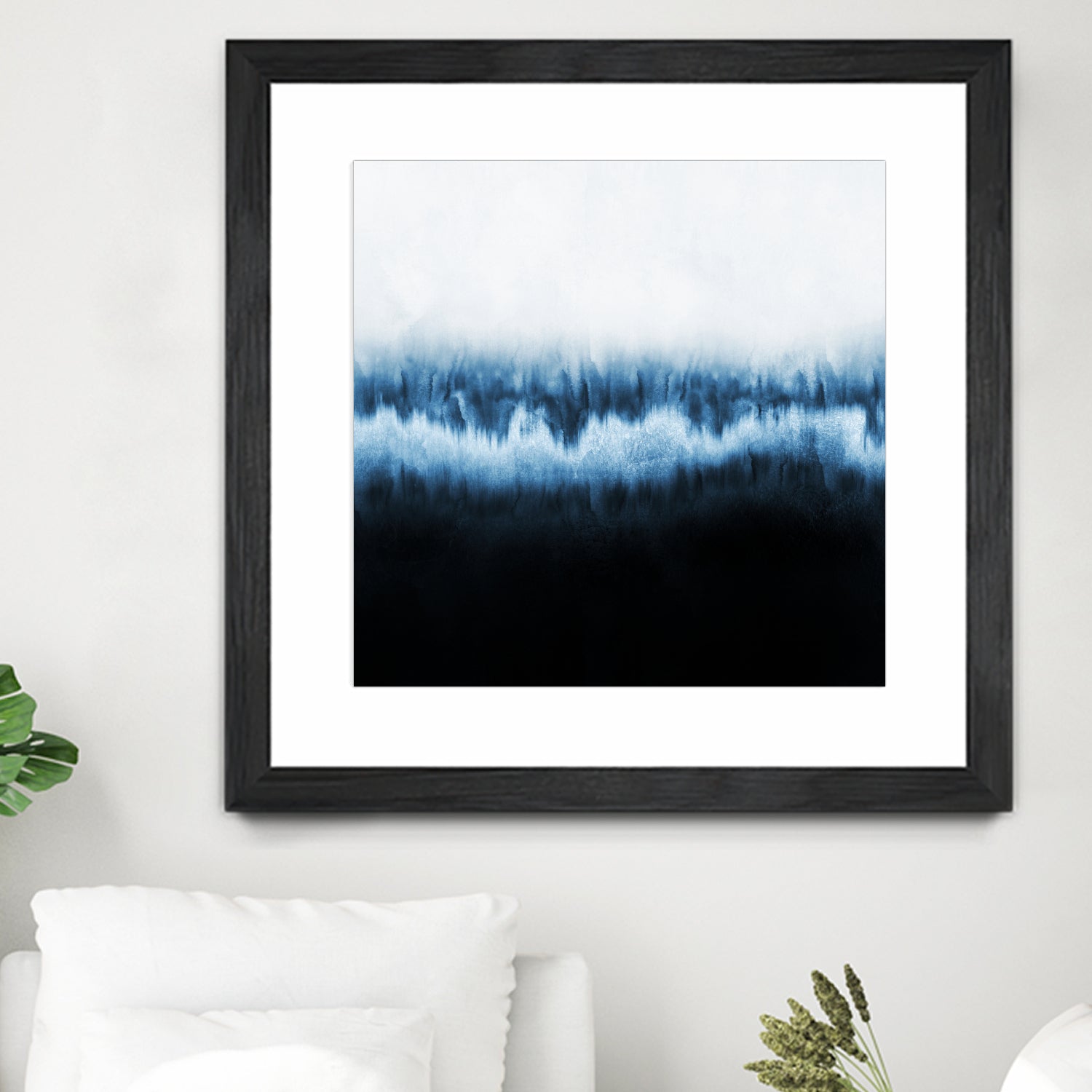 Forest Of Frost by Elisabeth Fredriksson on GIANT ART - blue digital painting