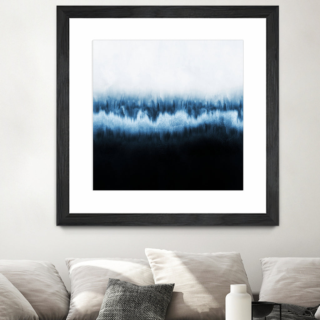 Forest Of Frost by Elisabeth Fredriksson on GIANT ART - blue digital painting