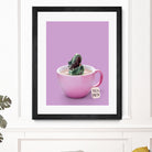 TEA-REX by Jonas Loose on GIANT ART - pink photo manipulation