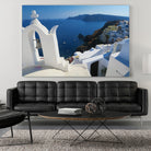 Oia Santorini v by Haris Kavalla on GIANT ART - blue photo manipulation