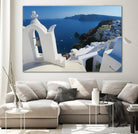 Oia Santorini v by Haris Kavalla on GIANT ART - blue photo manipulation