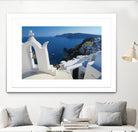 Oia Santorini v by Haris Kavalla on GIANT ART - blue photo manipulation