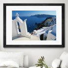 Oia Santorini v by Haris Kavalla on GIANT ART - blue photo manipulation