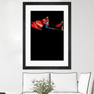 Asian Hero by Jason Ratliff on GIANT ART - red digital painting