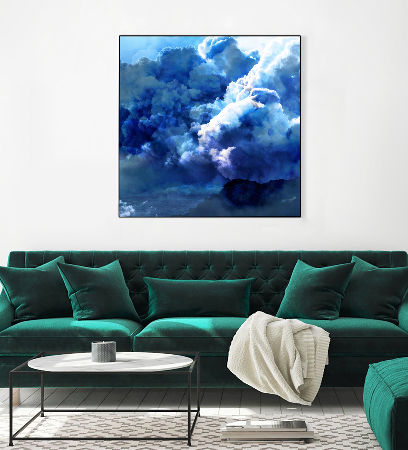 Clouds by Ash Nieman on GIANT ART - blue photo manipulation