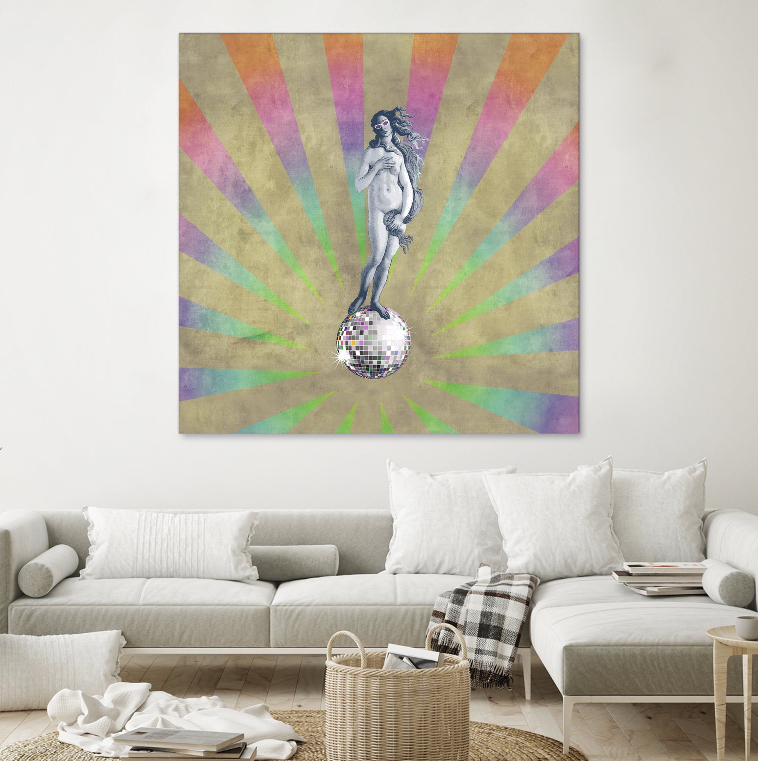 Disco Venus by Angelo Cerantola on GIANT ART - white photo illustration