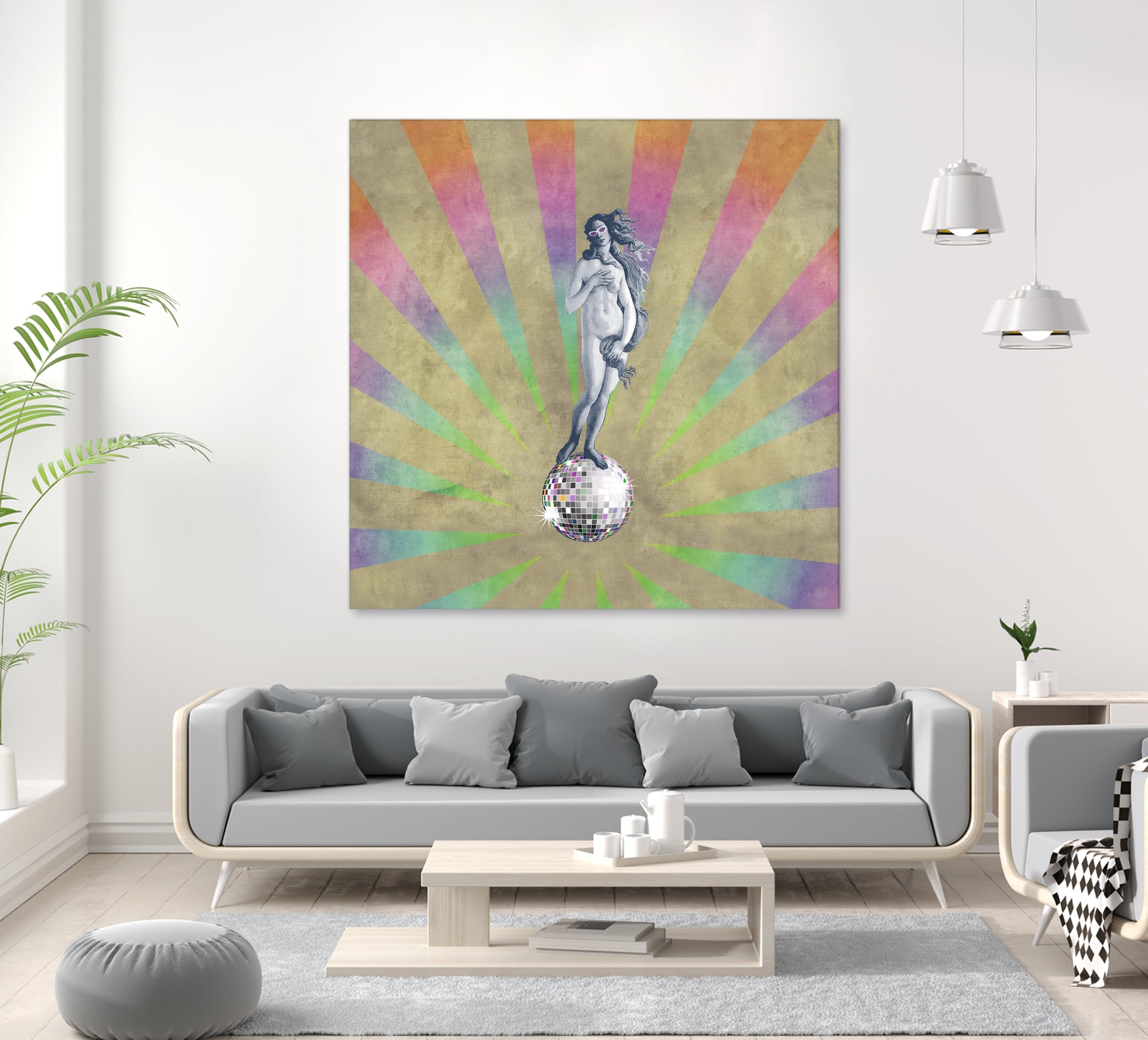 Disco Venus by Angelo Cerantola on GIANT ART - white photo illustration