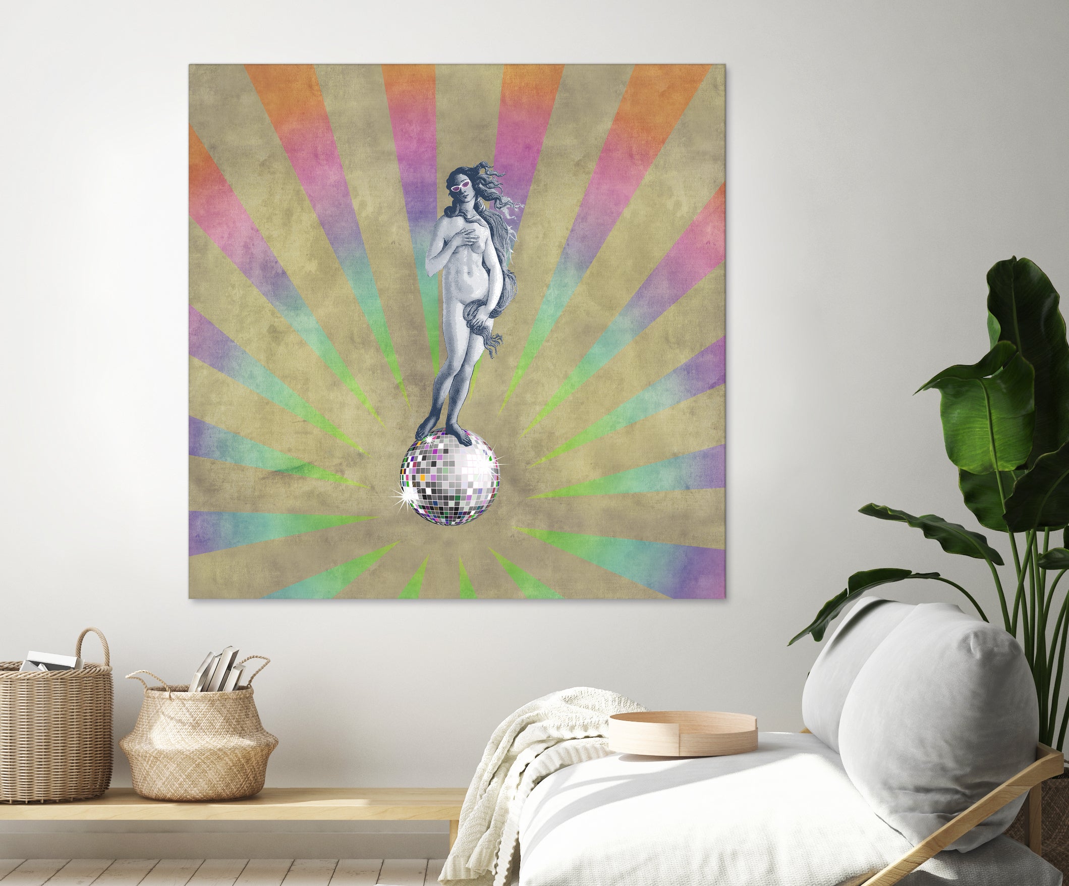 Disco Venus by Angelo Cerantola on GIANT ART - white photo illustration