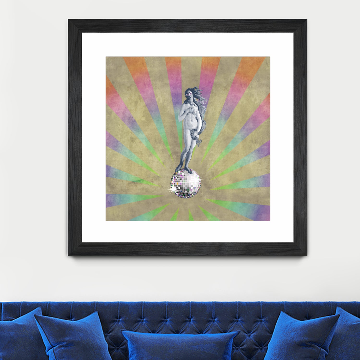 Disco Venus by Angelo Cerantola on GIANT ART - white photo illustration