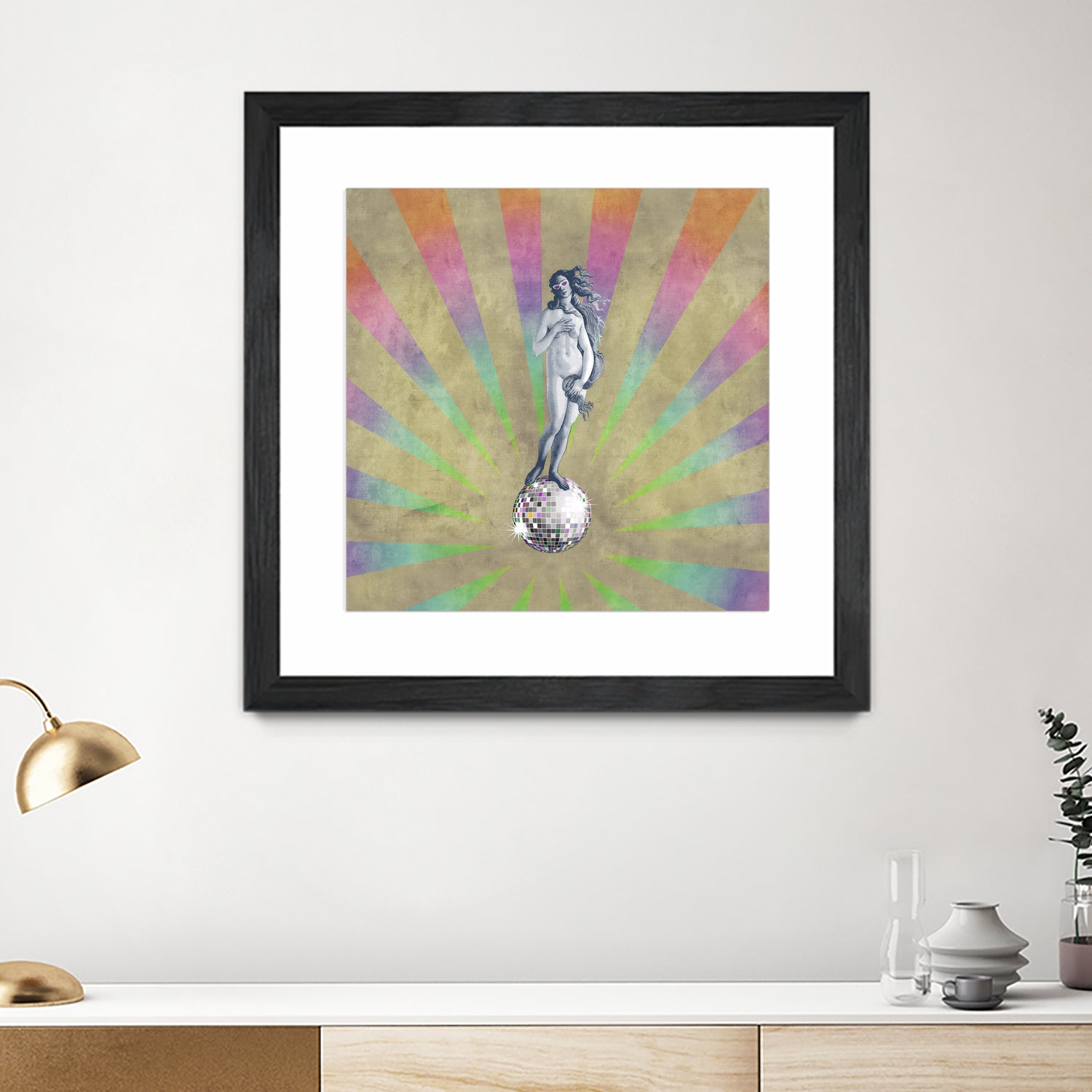 Disco Venus by Angelo Cerantola on GIANT ART - white photo illustration