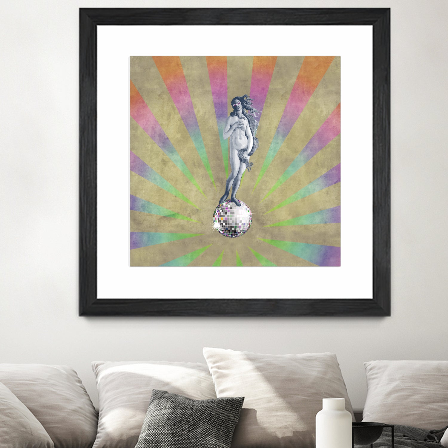 Disco Venus by Angelo Cerantola on GIANT ART - white photo illustration